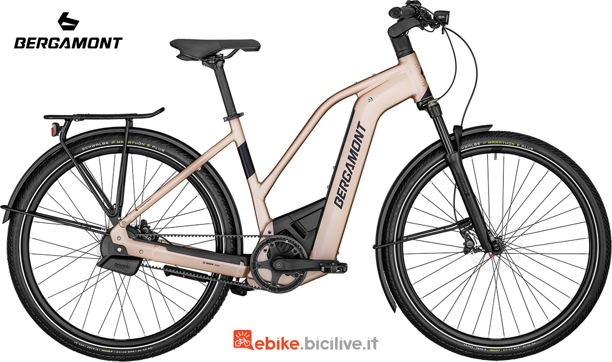 La nuova bicicletta elettrica da trekking Bergamont E Horizon Premium Pro Belt Lady 2022