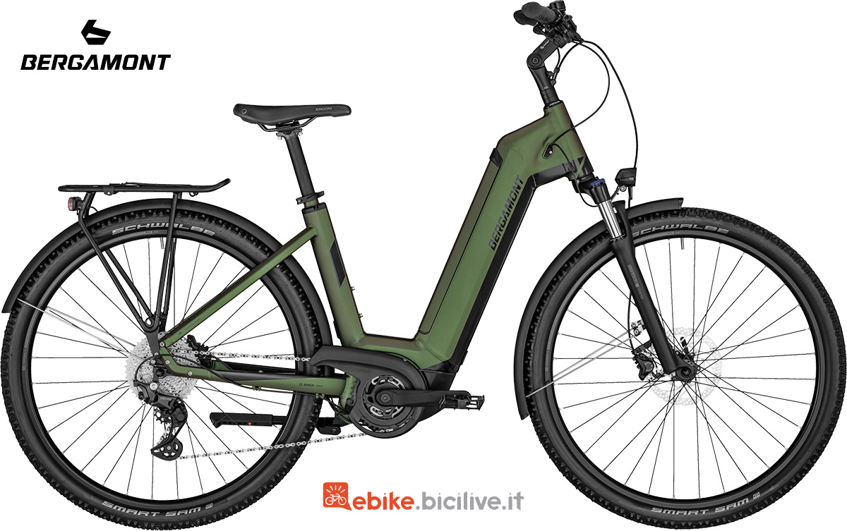 La nuova bici elettrica urbana Bergamont E-Horizon Suv Country 2022