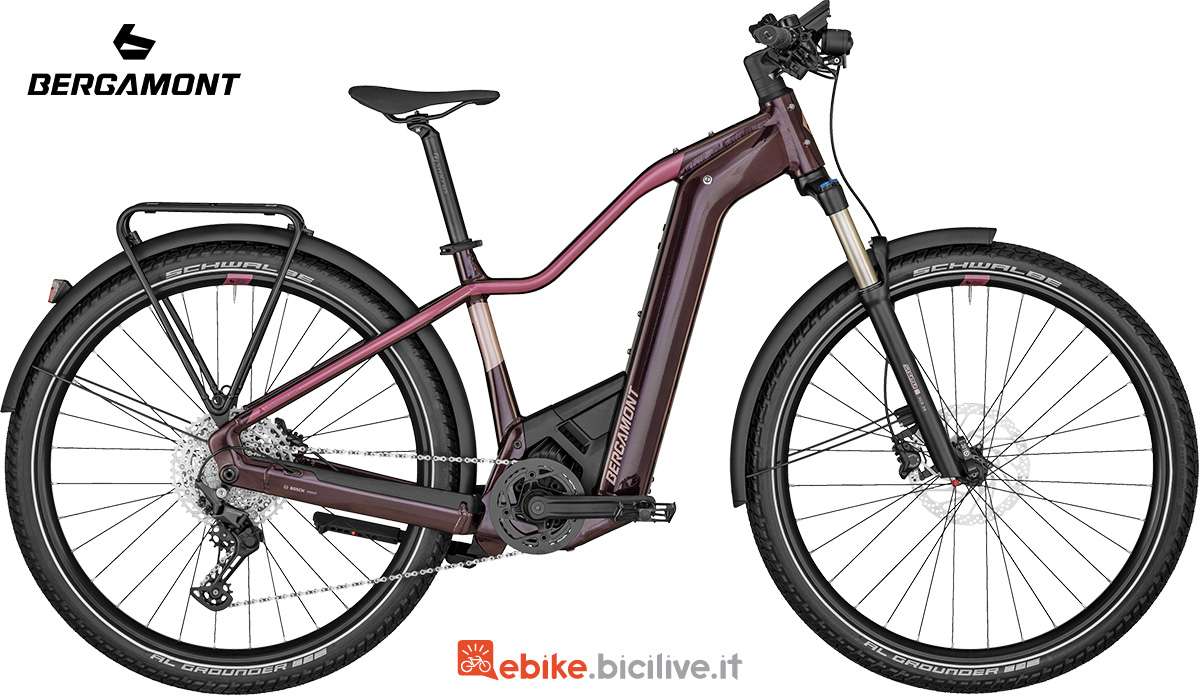 La nuova bici elettrica da trekking Bergamont E Revox Premium Pro FMN EQ 2022