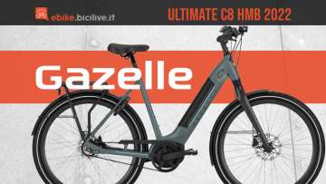 Gazelle Ultimate C8 HMB 2022: bici elettrica urbana
