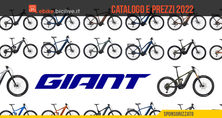 Giant ebike 2022: catalogo e listino prezzi bici elettriche