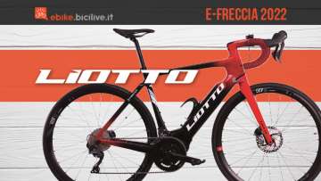 La nuova bici elettrica da corsa Liotto E-Freccia 2022
