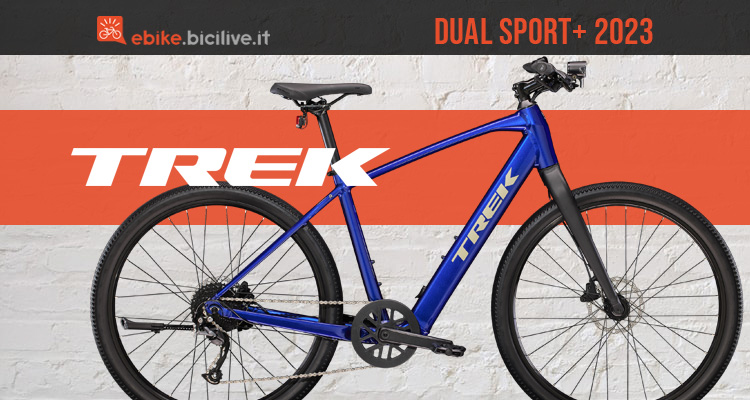 Trek Dual Sport+ 2023: ebike leggera per pedalare ovunque