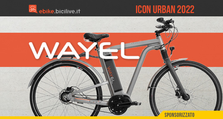 La nuova bici elettrica urbana Wayel Icon 2022