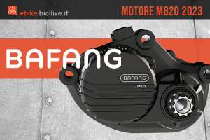 Bafang M820 2023: motore centrale per e-MTB ed e-Strada