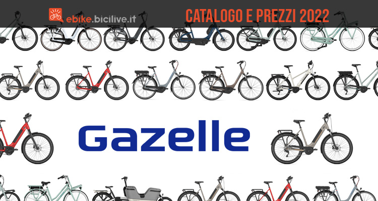 Gazelle ebike 2022: catalogo e listino prezzi bici elettriche
