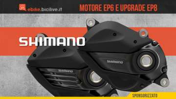 il nuovo motore per ebike Shimano EP6 e l'aggiornamento dell'EP8 2022