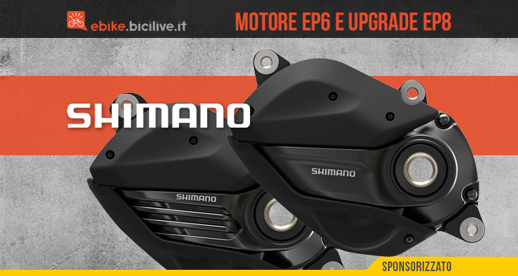 il nuovo motore per ebike Shimano EP6 e l'aggiornamento dell'EP8 2022