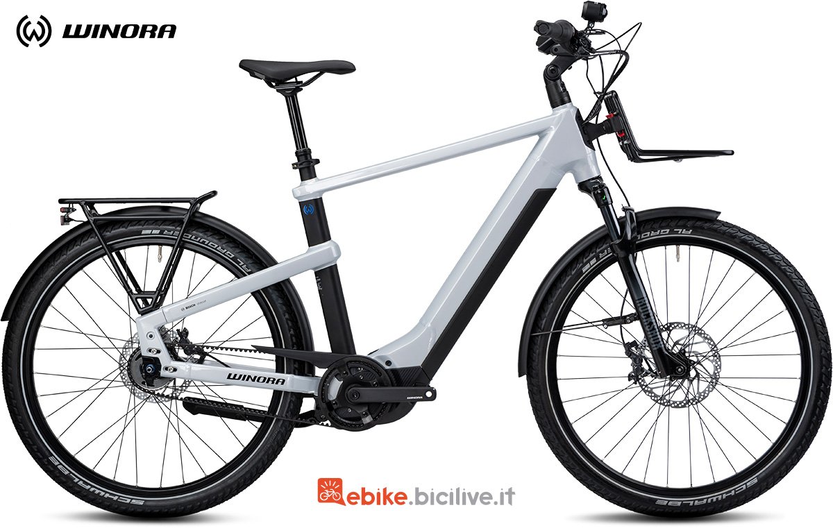 La nuova e-bike da città Winora Yakun R5 Pro Herren 2022