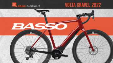 Basso Volta Gravel: bici elettrica gravel con telaio in carbonio