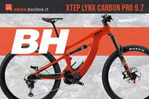 BH Xtep Lynx Carbon Pro 9.7 2022: eMTB biammortizzata da enduro