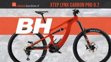BH Xtep Lynx Carbon Pro 9.7 2022: eMTB biammortizzata da enduro