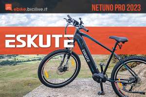 La nuova emtb front Eskute Netuno Pro 2023