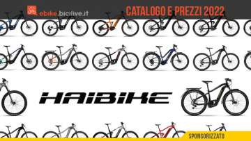Il catalogo e i prezzi delle nuove bici elettriche Haibike 2022