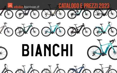 Bianchi ebike 2023: catalogo e listino prezzi bici elettriche