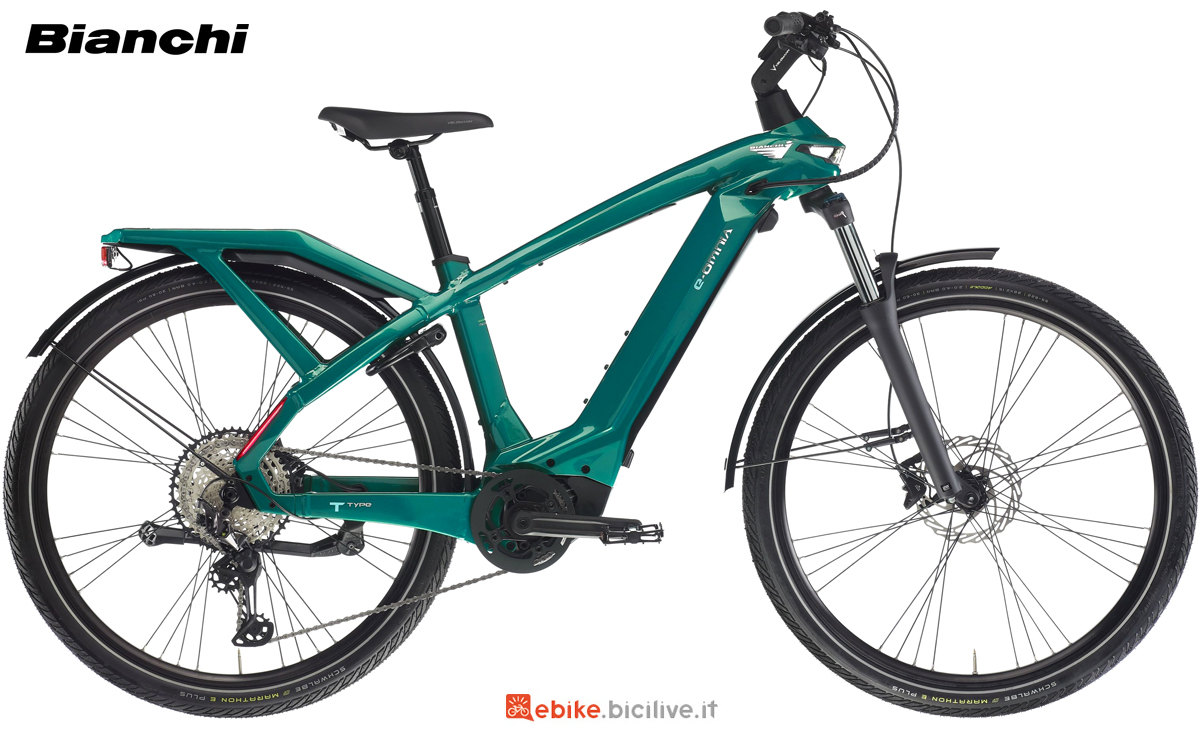 Bici elettrica da trekking e-Omnia T Type Nexus 2023