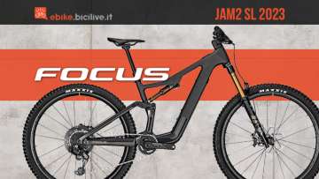 La nuova emtb full Focus Jam2 SL 2023