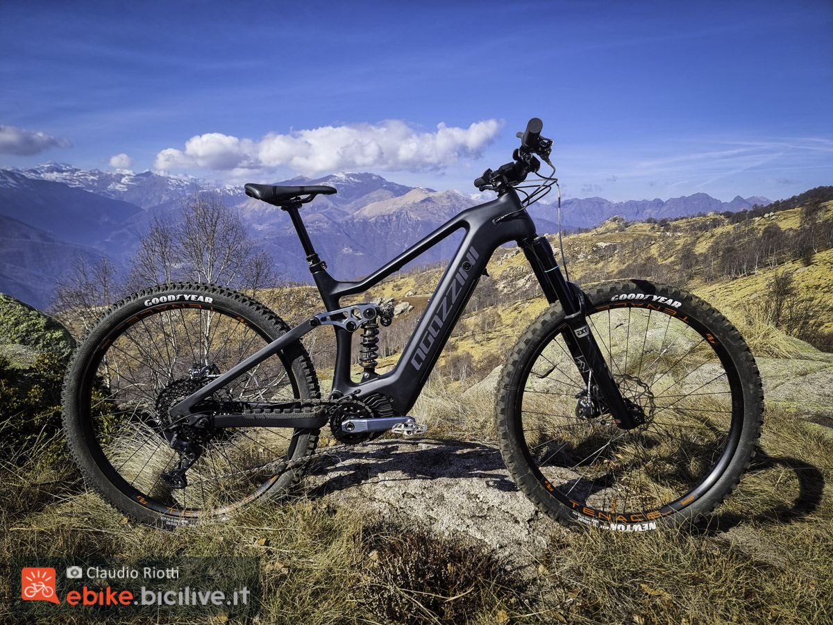 Foto della mountain bike elettrica New Enduro di Agazzini Bikes