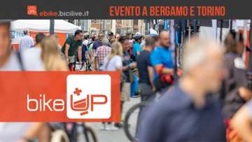 La nuova edizione dell'evento Bike Up sulla mobilità elettrica 2023 a Bergamo e Torino