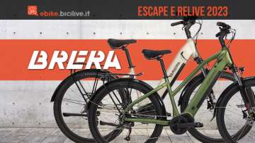 Le nuove bici elettriche da città brera Escape e Relive 2023