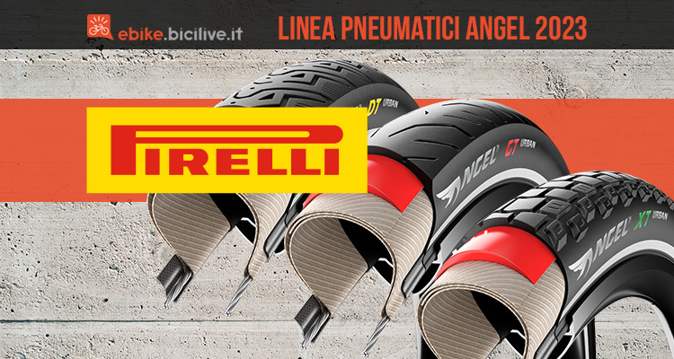 La nuova linea di pneumatici per biciclette elettriche Pirelli Angel 2023