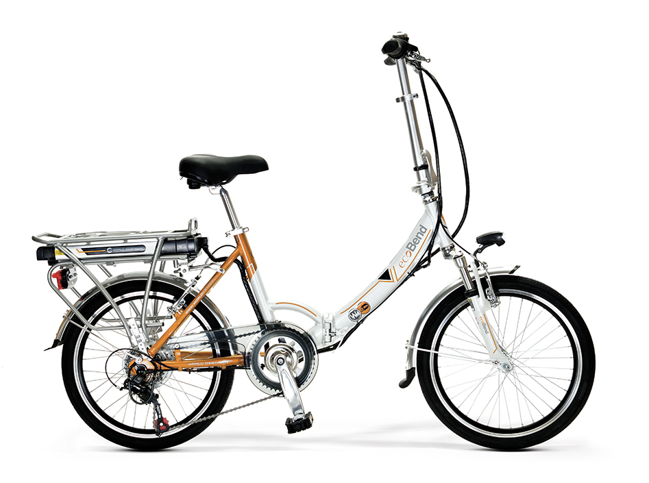 La foto di una bicicletta elettrica modello Ecobend della World Dimension